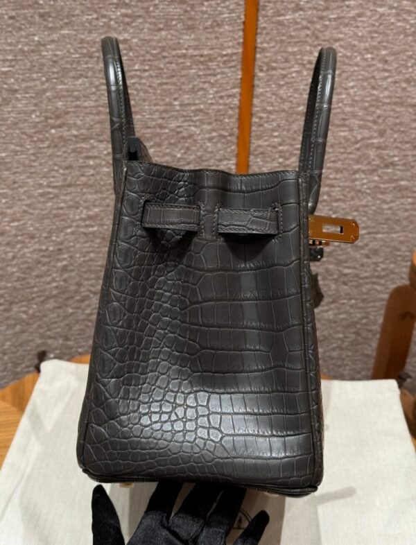 HM HRMS For Women Handbags Shoulder bags 100% Porosus Birkin 30