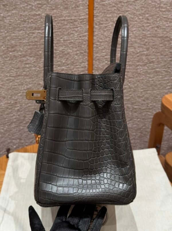 HM HRMS For Women Handbags Shoulder bags 100% Porosus Birkin 30