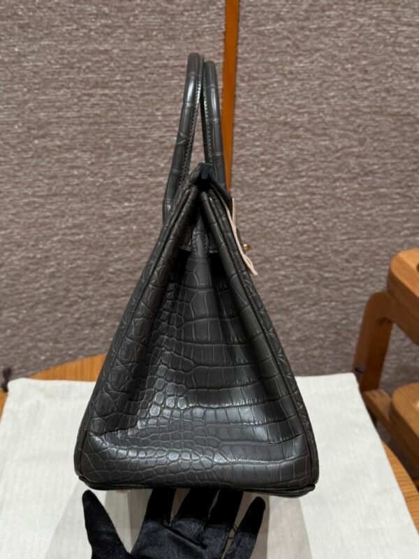 HM HRMS For Women Handbags Shoulder bags 100% Porosus Birkin 30