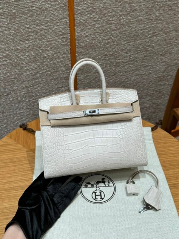 HM HRMS For Women Handbags Shoulder bags 100% Alligator Birkin 20