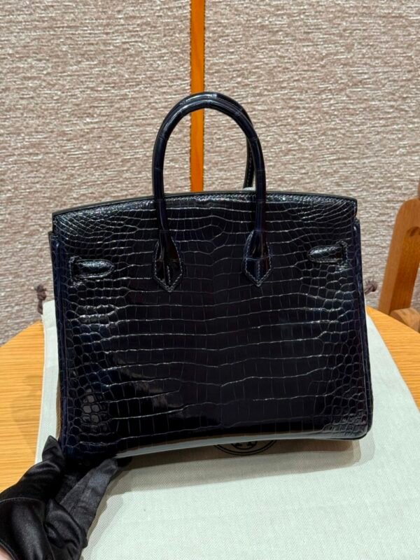 HM HRMS For Women Handbags Shoulder bags 100% Porosus Crocodile Birkin 25