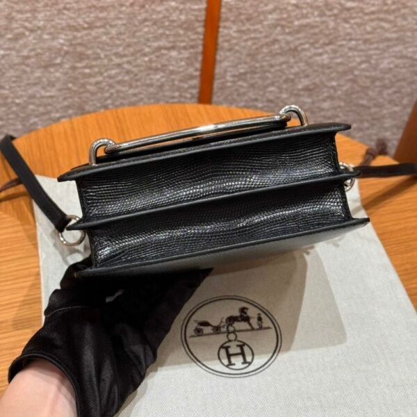 HM HRMS For Women Handbags Shoulder bags 100% Lizard Roulis 18