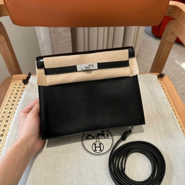 HM HRMS For Women Handbags Shoulder bags kelly dance 100% Lizard