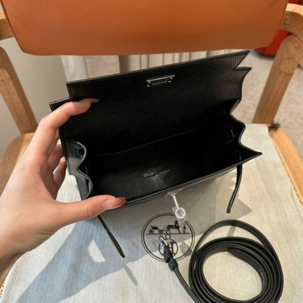 HM HRMS For Women Handbags Shoulder bags kelly dance 100% Lizard