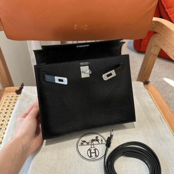 HM HRMS For Women Handbags Shoulder bags kelly dance 100% Lizard