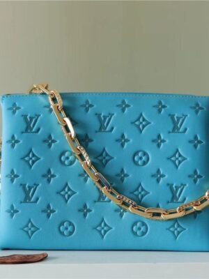 LV Coussin PM Monogram Blue For Women, Women¡¯s Bags, Shoulder And Crossbody Bags 10.2in/26cm LV?