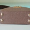 LV Capucines Mini Taurillon Light Brown For Women,  Shoulder And Crossbody Bags 21cm/8.3in LV M56071