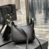 YSSL Charlie Medium Shoudler Bag Black For Women 9.1in/23cm YSl 6867422R20W1000