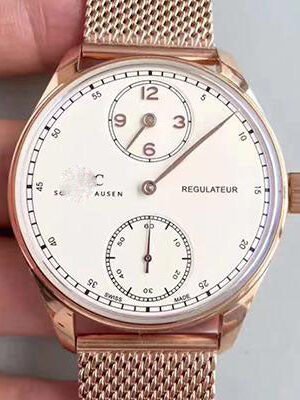 PORTUGIESER REGULATEUR IW544402 YL FACTORY WHITE DIAL