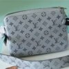 00a37756 LV Outdoor Messenger Bag Monogram/Taiga Gunmetal Grey For Men, Bags, Shoulder And Crossbody Bags 10.2in/26cm LV M30830