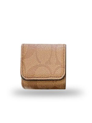 Luxury Coach AirPods Cases Light Brown-YH240425