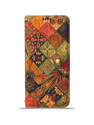Vintage  Floral seasons Leather Wallet Case  ¨C Boho Chic Protection for iPhone Case