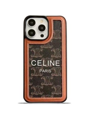 Black  Celine iPhone Case With Strap-SZ231124