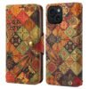 Vintage  Floral seasons Leather Wallet Case  ¨C Boho Chic Protection for iPhone Case