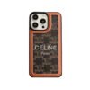 Black  Celine iPhone Case With Strap-SZ231124