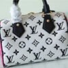 LV Speedy Bandouliere 20 Monogram Empreinte Black / White / Pink For Women,  Shoulder And Crossbody Bags 20.5cm/8.1in LV M46088