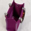 FI Mini Sunshine Shopper Purple For Women, Handbags, Shoulder And CrossBody Bags 7.1in/18cm FF 8BS051