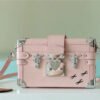 LV Petite Malle Epi Light Pink For Women,  Shoulder And Crossbody Bags 7.9in/20cm LV?