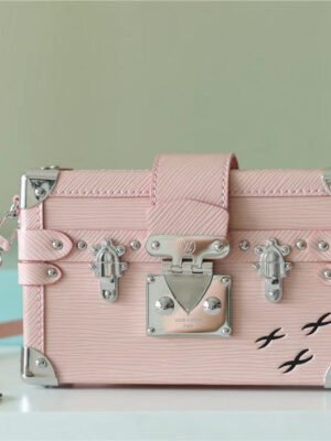 LV Petite Malle Epi Light Pink For Women,  Shoulder And Crossbody Bags 7.9in/20cm LV?