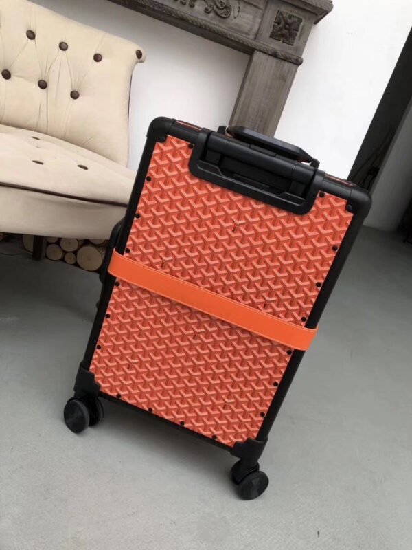 Goyard Rolling Vali Orange For Men, LuGucciage 20in/51cm LV