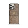 Coach iPhone Case With Card Holder Wallet Light Brown  -SZK240425