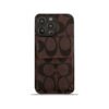 Coach iPhone Case With  Wallet Dark Brown-HP240513