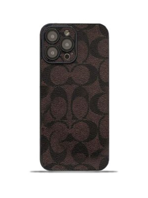 Coach iPhone Case  Brown -QB240402