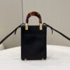 FI Sunshine Shopper Black Mini Bag For Woman 13cm/5in