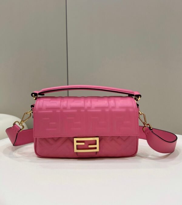 FI Baguette Pink For Women, Women¡¯s Handbags, Shoulder And Crossbody Bags 10.6in/27cm FF 8BR600