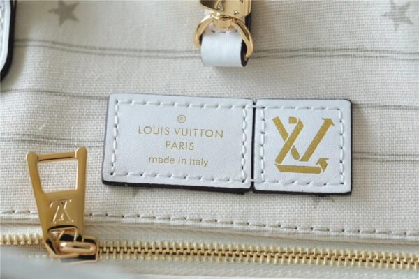 03a45c44 LV Onthego GM Monogram Giant And Raffia White/ Yellow For Women, Shoulder And Crossbody Bags 41cm/16.1in LV M20815