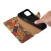 Vintage  Floral seasons Leather Wallet Case  ¨C Boho Chic Protection for iPhone Case