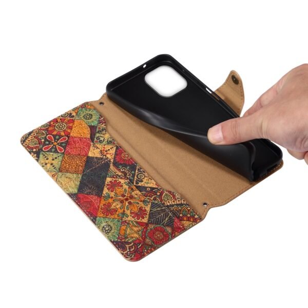 Vintage  Floral seasons Leather Wallet Case  ¨C Boho Chic Protection for iPhone Case