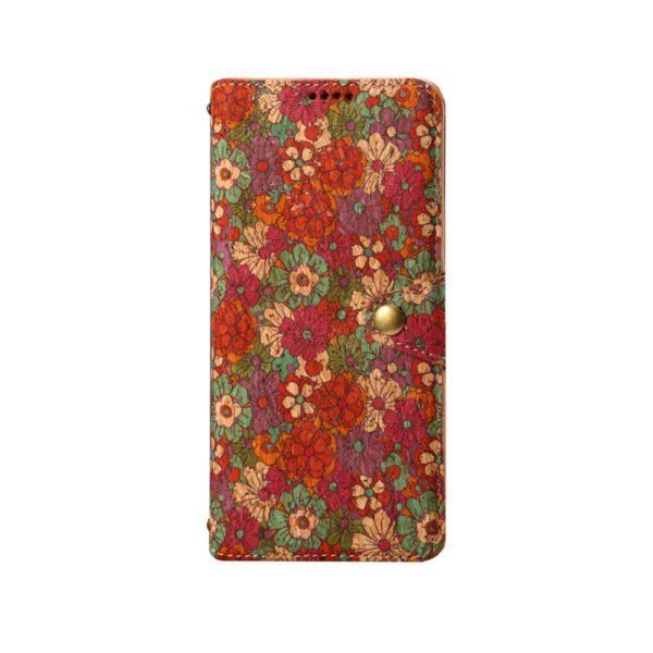 Vintage  Floral seasons Leather Wallet Case  ¨C Boho Chic Protection for iPhone Case