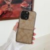 Coach iPhone Case With  Wallet Coffee-HP240513
