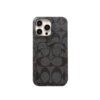 Classic Coach  iPhone Case With Card Holder White -JQB240330