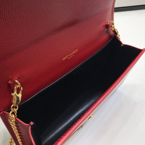 YSSL Uptown Chain Wallet Red For Women 7.4in/19cm YSL?