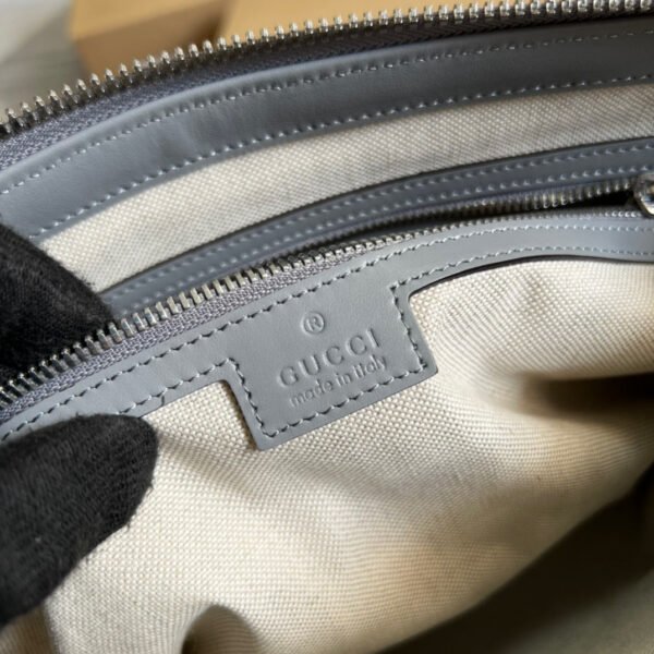 gg Embossed Medium Messenger Bag?Grey gg Embossed For Men 12in/31cm gg?