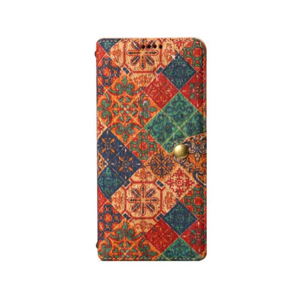 Vintage  Floral seasons Leather Wallet Case  ¨C Boho Chic Protection for iPhone Case