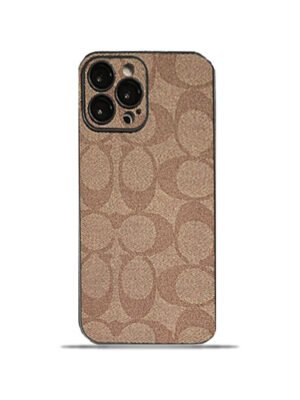 Coach iPhone Case  Coffee -QB240402