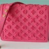 LV Mini Dauphine Monogram Fluo Pink For Women,  Shoulder And Crossbody Bags 7.9in/20cm LV M20747
