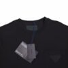 Prada Logo Pocket T-Shirt (Black)