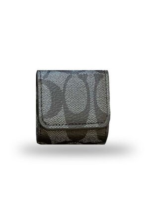 Luxury Coach AirPods Cases Black-YH240425