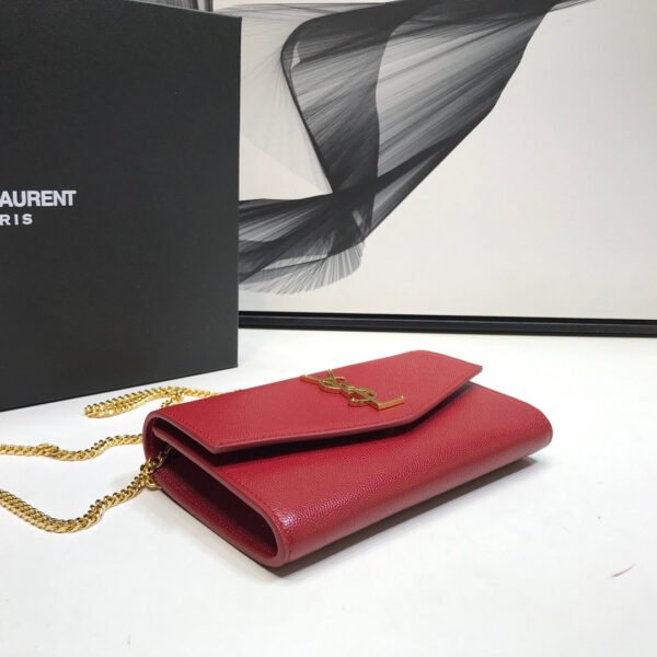 YSSL Uptown Chain Wallet Red For Women 7.4in/19cm YSL?