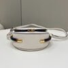 FI Moonlight Saddle White Bag For Woman 19cm/7.5in