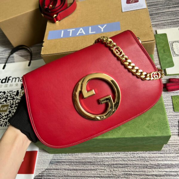 gg Blondie Shoulder Bag Red For Women, Women’s Bags 11in/28cm gg?