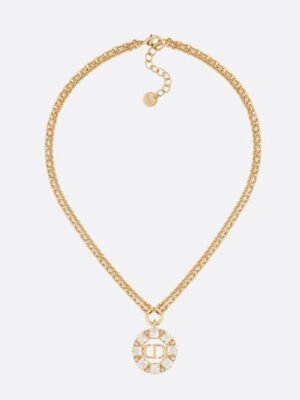 18K Petit CD Pearls Necklace