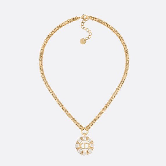 18K Petit CD Pearls Necklace