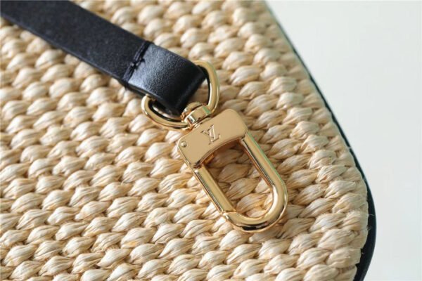 LV?Saint Jacques Raffia Black For Women,  Shoulder And Crossbody Bags 22.4in/57cm LV M59808