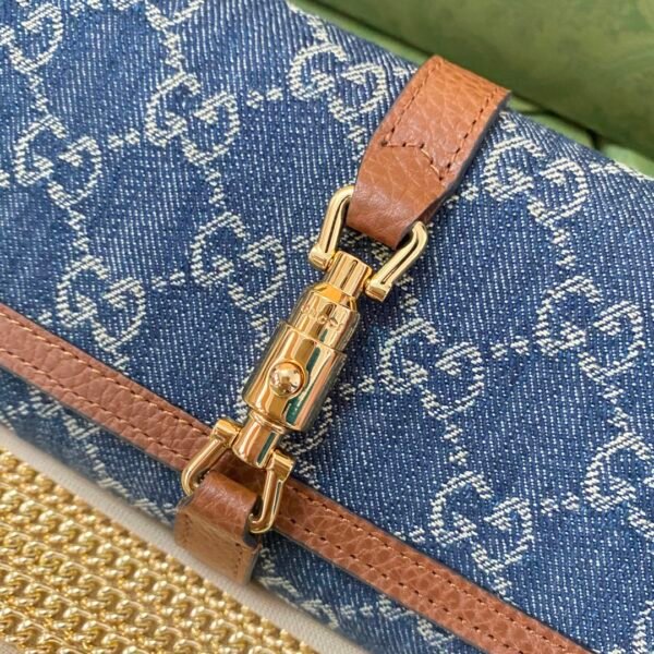gg Jackie 1961 Chain Long Wallets For Women, Women’s Wallets 19cm/7.5in gg