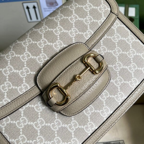 gg Horsebit 1955 gg Mini Bag Beige For Women, Women’s Bags 8.1in/21cm gg ??658574 UULAG 9682